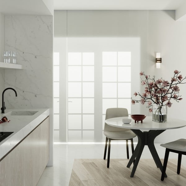 Sieninė lempa juodos spalvos Carlo – Sollux-image-4