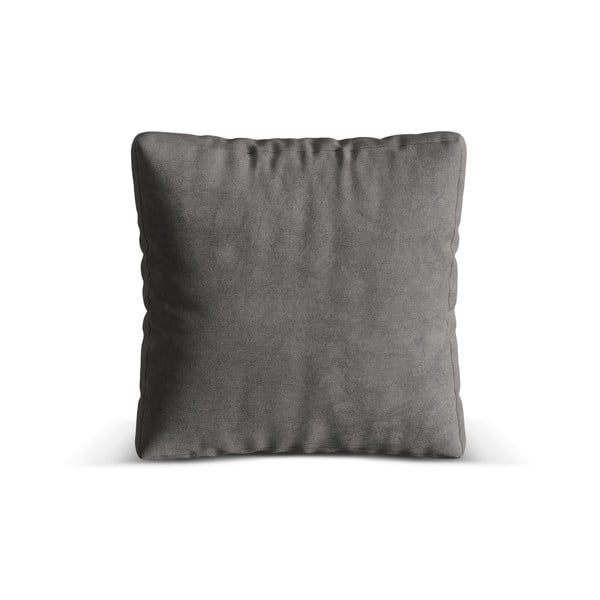 Pilkos spalvos iš velveto modulinė sofos pagalvė Martina – Micadoni 