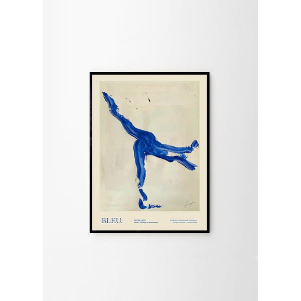 Plakatas 50x70 cm Bleu – Lucrecia Rey Caro – The Poster Club-image-3