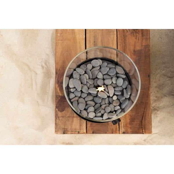 Didelis juodas dujinis šviestuvas Cosi Original, 30,5 cm aukščio-image-2