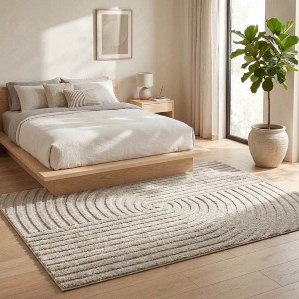 Smėlio spalvos kilimas 120x170 cm Serenity – ESTE-image-2