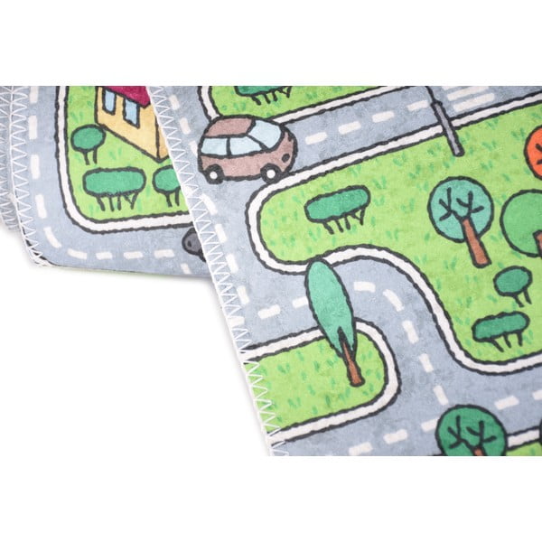 Vaikiškas kilimas žalios spalvos 120x180 cm Green Neighborhood – Vitaus-image-2