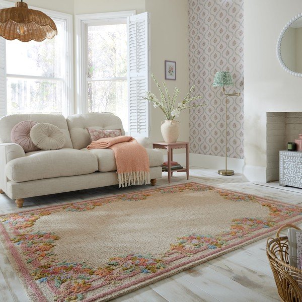 Rankų darbo iš vilnos kilimas 160x230 cm Elise Floral  – Flair Rugs-image-1