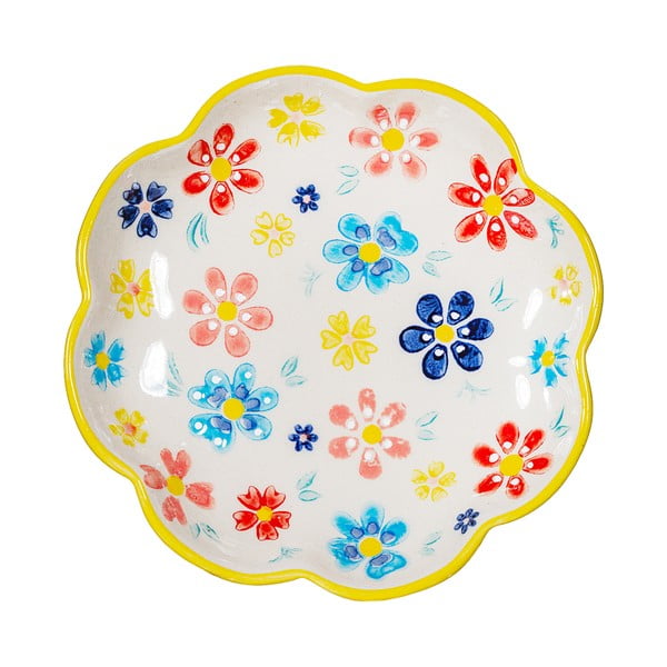 Dekoratyvinis padėklas 12x12 cm Folk Floral – Sass & Belle