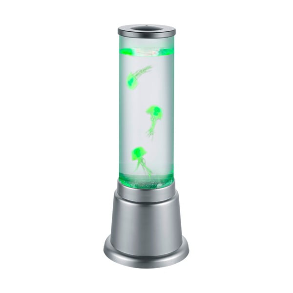 Sidabrinės spalvos LED stalinė lempa (aukštis 36 cm) Jelly - Trio
