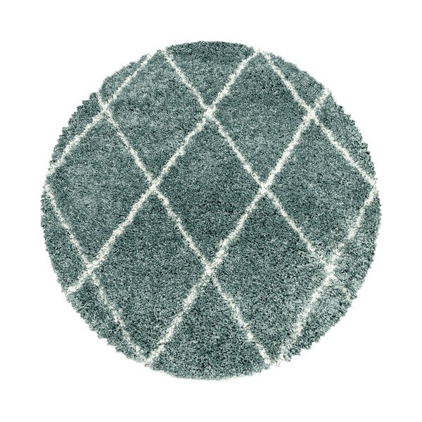 Apvalios formos kilimas turkio spalvos ø 200 cm Alvor – Ayyildiz Carpets