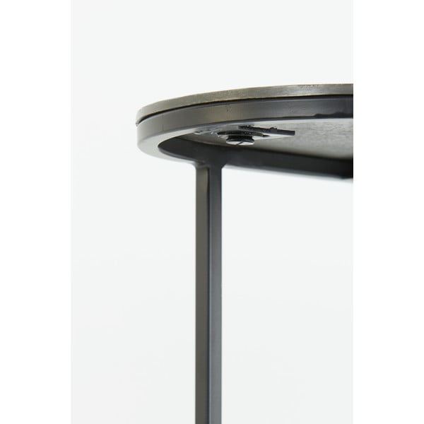 Iš metalo šoniniai stalai 2 vnt. 26x53 cm Bocov – Light & Living-image-4