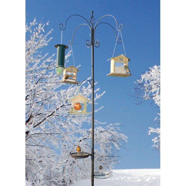 Juoda maitinimo sistema su kvapu ir gertuvėmis Esschert Design, aukštis 300 cm-image-1