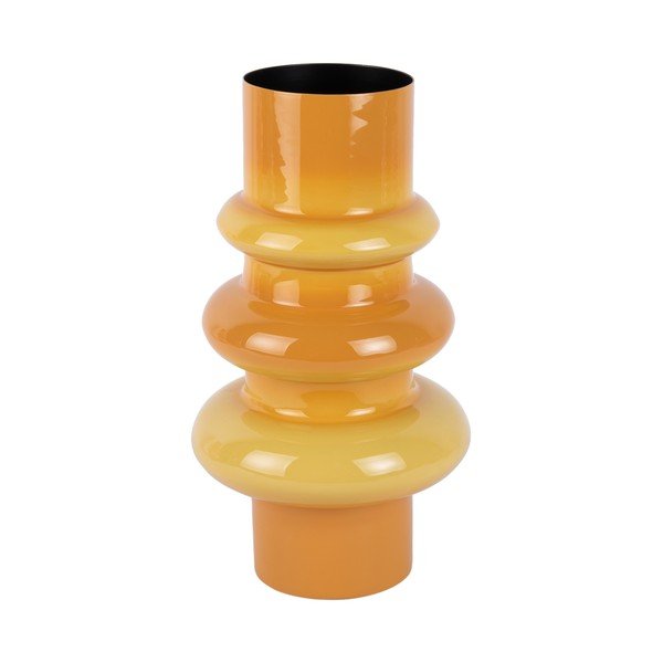 Oranžinės spalvos iš geležies vaza (aukštis 30 cm) Grato – PT LIVING