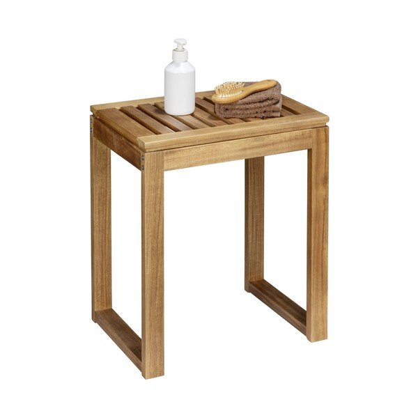 Natūralios spalvos iš akacijos masyvo taburetė Fondi – Wenko-image-4