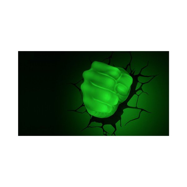 Vaikiškas 3D sieninis šviestuvas Hulko kumštis-image-1