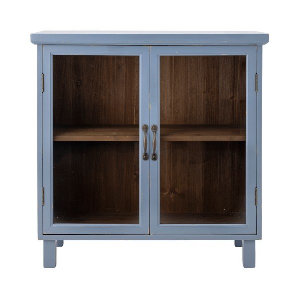 Mėlynos spalvos vitrina 80x80x35 cm Hazem – Bloomingville-image-3