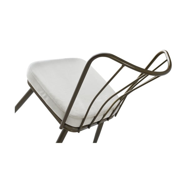 Valgomojo kėdės iš metalo pilkos spalvos 2 vnt. Yildiz – Kalune Design-image-3