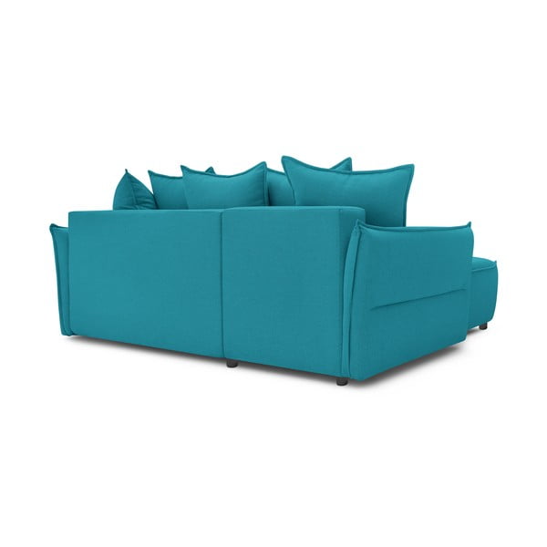 Sulankstoma kampinė sofa turkio spalvos (su kairiuoju kampu) Leon – Bobochic Paris-image-4