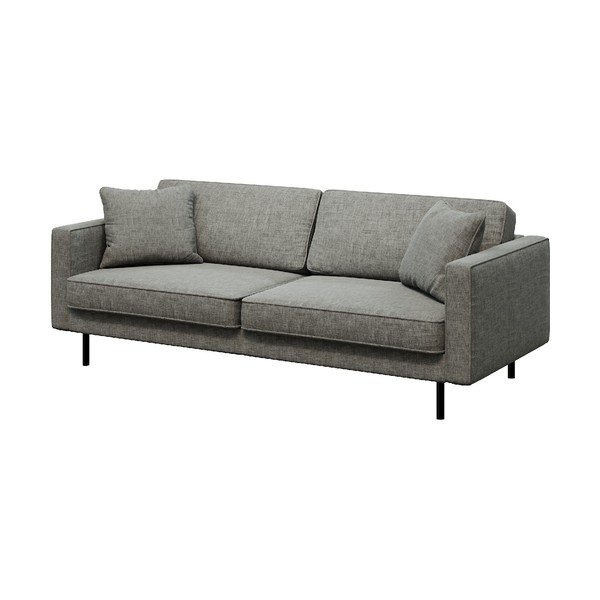Sofa pilkos spalvos 207 cm Kobo – MESONICA-image-2
