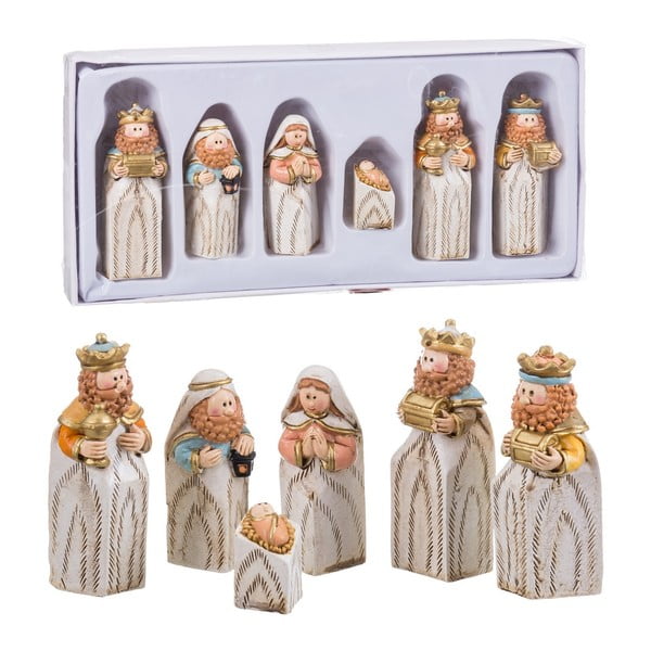 Iš poliesterinės dervos statulėlė su Jėzaus gimimu – Casa Selección-image-2