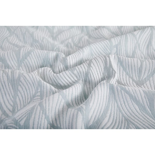 Iš žakardo viengulė patalynė žalios spalvos 140x200 cm Florida – My House-image-2