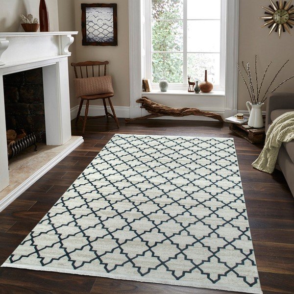 Kilimas Rusallo Gris, 120 x 170 cm
