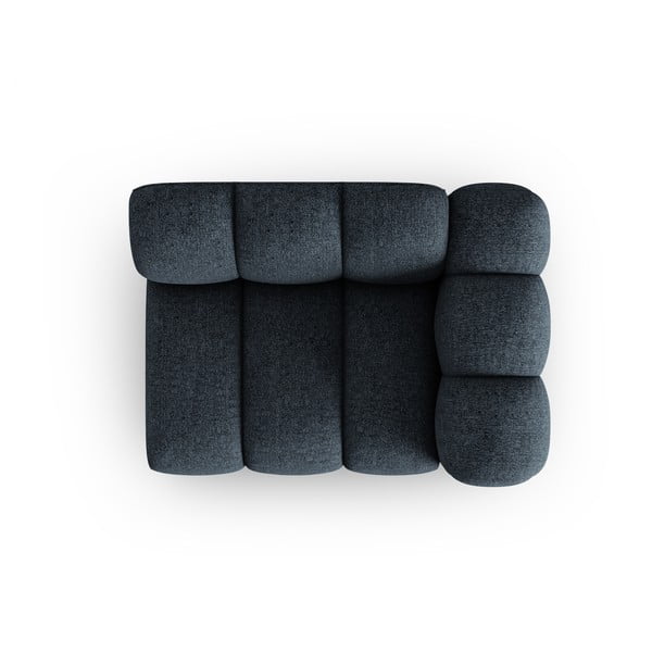 Modulinė sofa mėlynos spalvos (su dešiniuoju kampu) Lupine – Micadoni Home-image-2