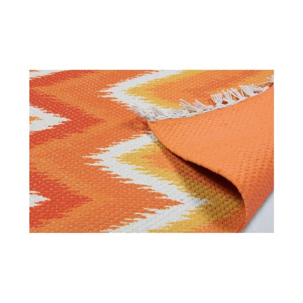 Oranžinis kilimas "Eco Rugs Tribe", 80 x 150 cm-image-3