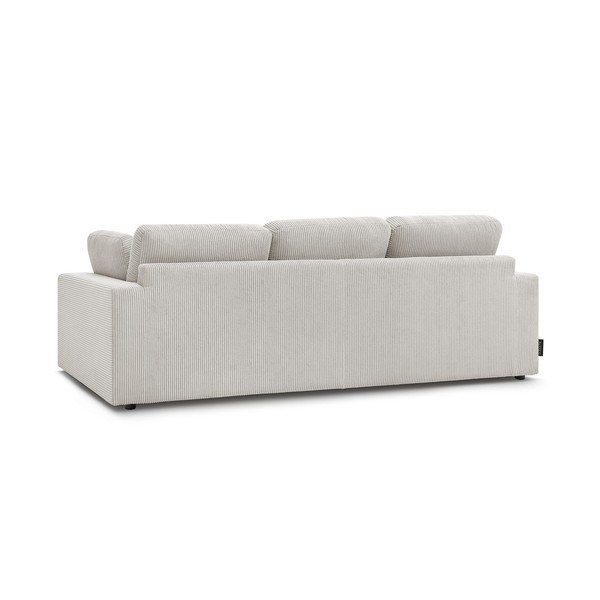Smėlio spalvos sofa iš kordinio velveto 250 cm Belair – Bobochic Paris-image-3