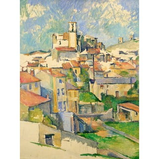 Paul Cezanne reprodukcija Gardanne, 60 x 80 cm