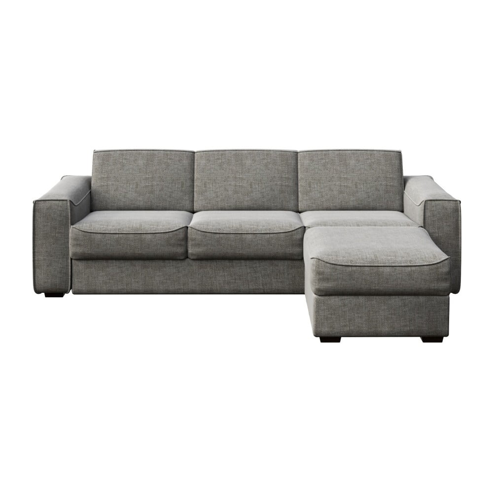 Pilka sofa-lova su keičiamu gulto dydžiu MESONICA Munro, 288 cm