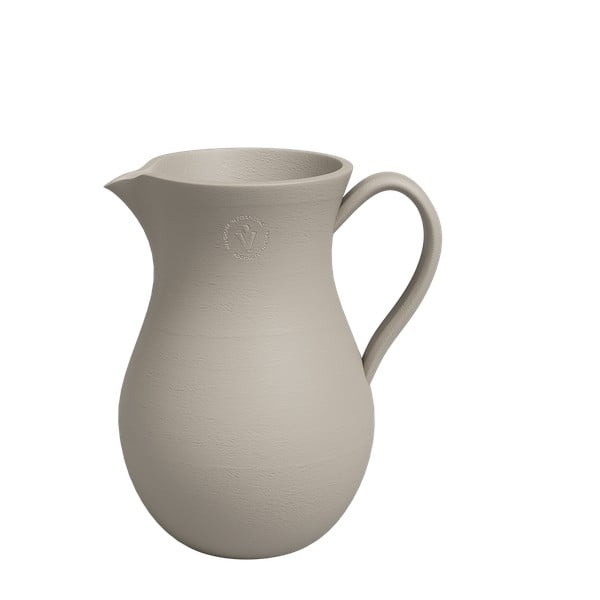 Iš keramikos rankų darbo vaza smėlio spalvos (aukštis 30 cm) Harmonia – Artevasi