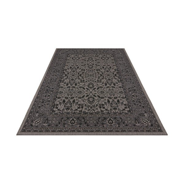 Juodai violetinis lauko kilimas NORTHRUGS Konya, 200 x 290 cm-image-1