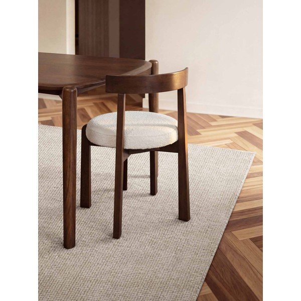 Rankų darbo kreminės spalvos iš vilnos kilimas 160x230 cm Greenwich – Ted Baker-image-1