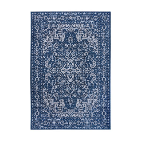 Mėlynos ir smėlio spalvos lauko kilimas Ragami Vienna, 80 x 150 cm