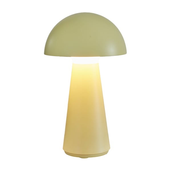 Geltonos spalvos stalinis šviestuvas LED su nuotolinio valdymo funkcija (aukštis 28 cm) Sam – Sirius