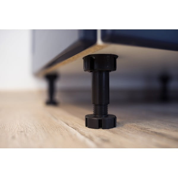 Ilga virtuvės spintelė įmontuojamam šaldytuvui (plotis 60 cm) Kai – STOLKAR-image-3