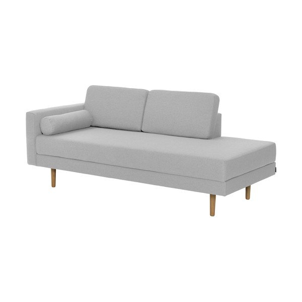 Šviesiai pilka sofa Max Winzer Ivo, kairysis kampas-image-2
