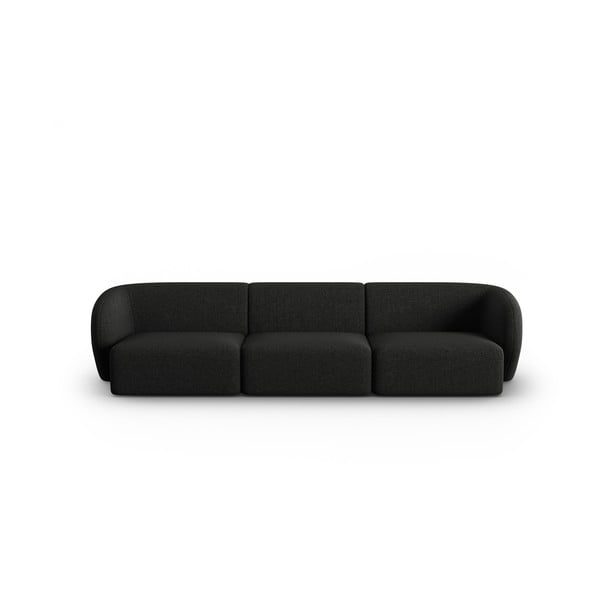 Sofa juodos spalvos 259 cm Shane – Micadoni Home