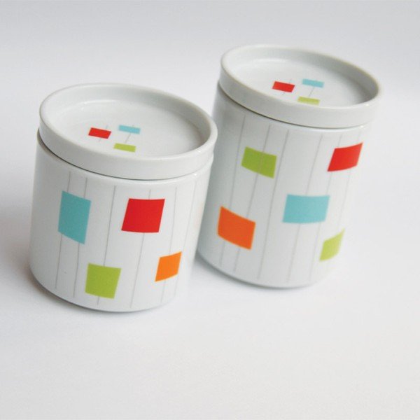 Aštuonių prieskonių rinkinys Retro