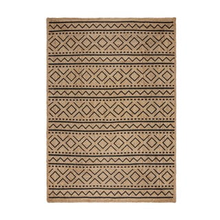 Kilimas iš džiuto natūralios spalvos 200x290 cm Luis – Flair Rugs