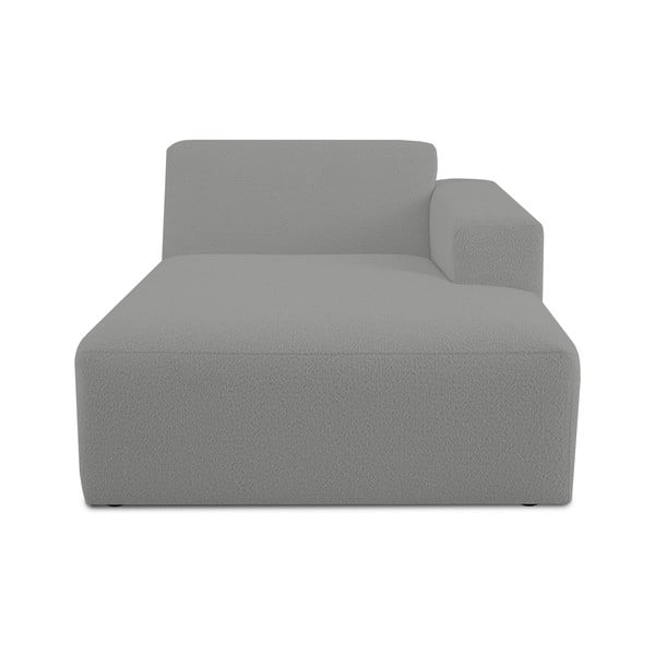 Iš boucle modulinė sofa pilkos spalvos (su dešiniuoju kampu) Roxy – Scandic