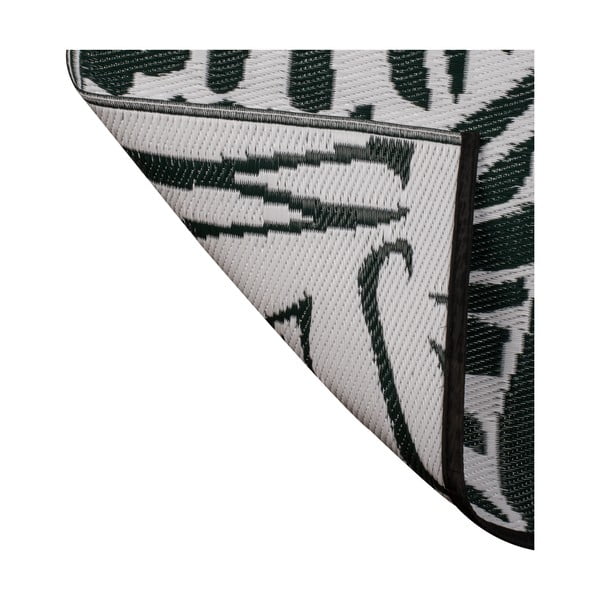 Žalia-baltas lauko kilimas Green Decore Fern, 150 x 240 cm-image-3