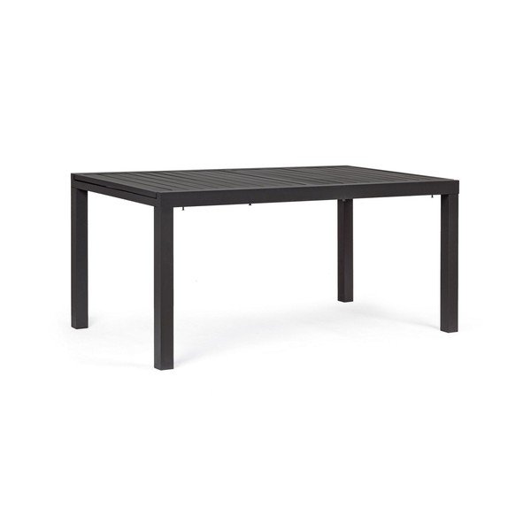 Iš aliuminio sodo valgomojo stalas 90x160 cm Hilde   – Bizzotto-image-4