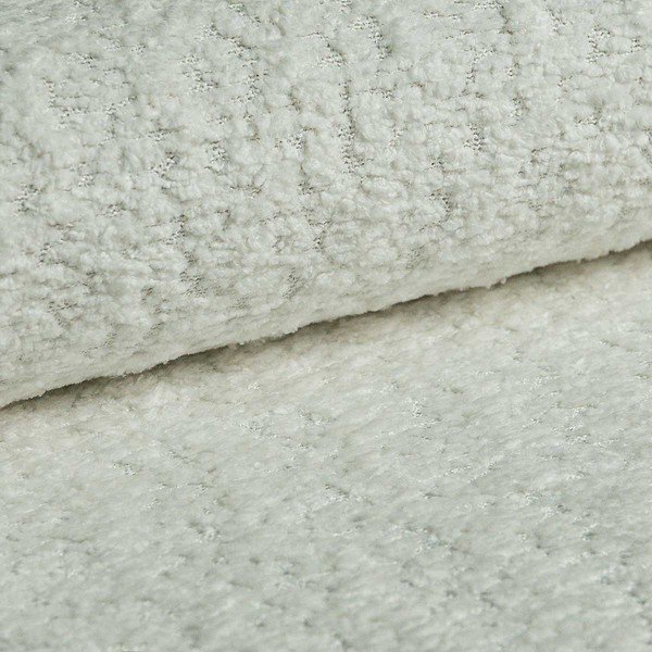 Baltos spalvos iš boucle kampinė sofa (su kairiuoju kampu/„U“ formos) Ariella – Ropez-image-4
