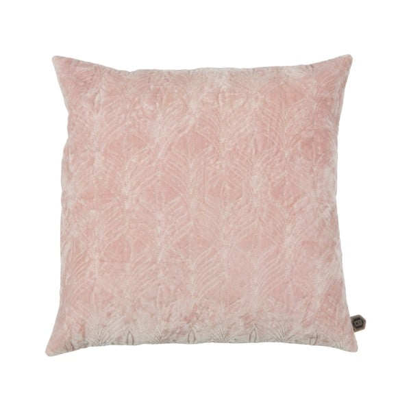 Šviesiai rožinė medvilninė pagalvė BePureHome, 50 x 50 cm