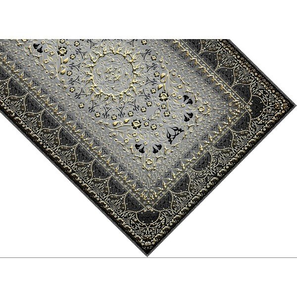 Tamsiai pilkas kilimas Vitaus Olivia, 80 x 120 cm-image-2