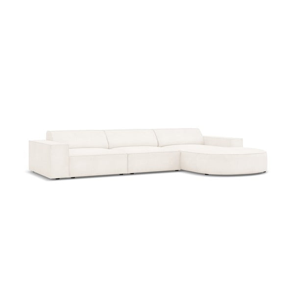 Smėlio spalvos kampinė sofa (dešinysis kampas) Jodie - Micadoni Home-image-4