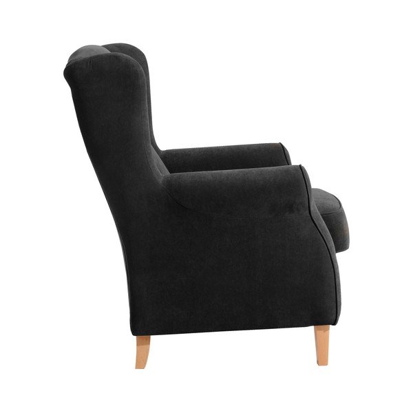 Juodas krėslas Max Winzer Lorris-image-2