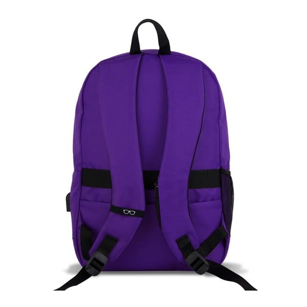 Violetinė kuprinė su USB jungtimi My Valice SPECTA Smart Bag-image-2