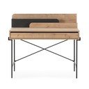 Iš ąžuolo masyvo paslepiamas rašomasis stalas 60x113 cm Lila – Marckeric