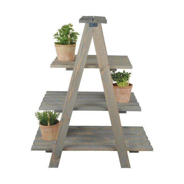 Iš medžio gėlių stovas – Esschert Design-image-1