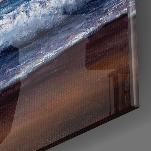 Paveikslas ant stiklo Insigne Waves, 72 x 46 cm-image-2