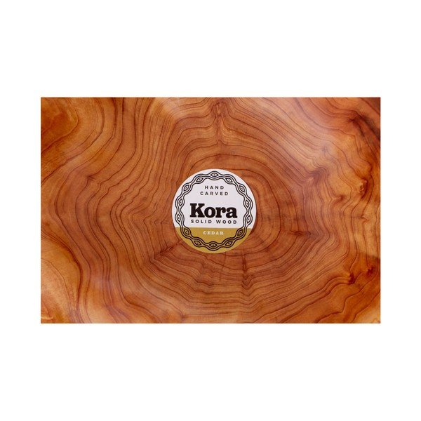 Serviravimo padėklas iš kedro medienos Premier Housewares Kora, ⌀ 35 cm-image-2
